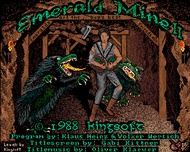 Emerald Mine 2 - Title screen Screenshot
