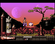 First Samurai - Ingame - Amiga Screenshot