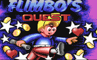 Flimbo's Quest - Loading Screen (C64) Screenshot