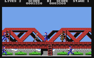 Green Beret - Ingame Screen - C64 Screenshot