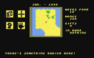 Heart Of Africa - Ingame Screen - C64 Screenshot