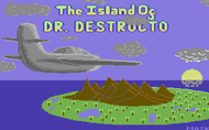 island of dr. destructo c64 title Screenshot