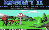 Kikstart II - Load Screen - C64/C128 Screenshot