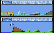 Kikstart II - Ingame Screen - C64/C128 Screenshot