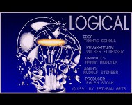 Logical: Title - Amiga Screenshot
