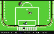 Microprose Soccer - GameScreen - C64/128 Screenshot