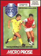 Microprose Soccer (C64/128) Screenshot
