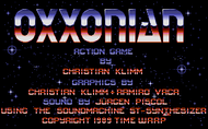 Oxxonian - Title - Atari ST Screenshot