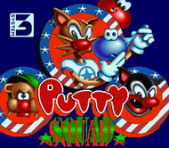 Putty Squad: Title Screen (SNES) Screenshot