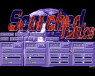 Scorched Tanks - Title Screen - Amiga Screenshot