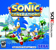Sonic Generations - Box Art - 3DS Screenshot
