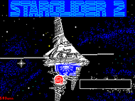 StarGlider 2 - Spectrum Screenshot