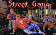 Street Gang - Title screen Screenshot
