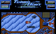 turbo boat simulator c64 ingame Screenshot