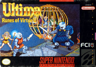 Ultima: Runes of Virtue II SNES Cover