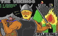 Vikings - Loading Screen - C64 Screenshot