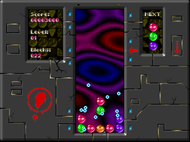 Xixit - Screenshot of DOS gameplay