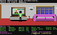 Zak McKracken - Ingame Screen - C64/128 Screenshot