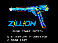 zillion master system title Screenshot