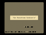 Our Monochrome Sandcastle