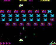Galaforce - Ingame Screen - BBC Micro
