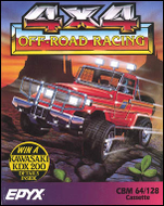 4x4 Offroad Racing - C64 Box Art Screenshot