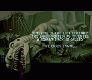 Chaos Engine: Intro Screen (SNES) Screenshot