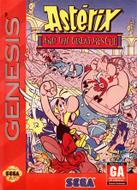 Asterix and the Great Rescue Genesis box