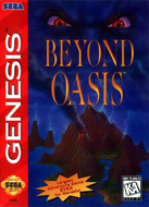 Beyond Oasis Genesis box