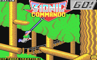 Bionic Commando Title screen