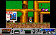 Bionic Commando Amiga Ingame Screenshot