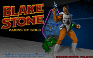 Blake Stone: Aliens of Gold - Title Screenshot
