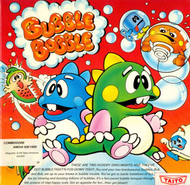 Bubble Bobble Amiga Cover