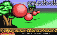 Cataball c64 titlescreen