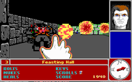 Catacomb 3-D - Ingame - DOS