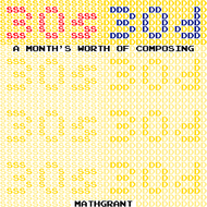 30s30d: A Month's Worth of Composing