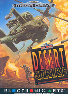 Desert Strike Mega Drive cover