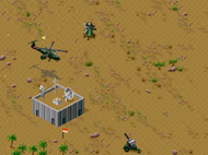 Desert Strike Mega Drive ingame