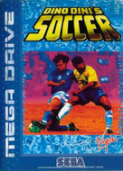 Dino Dini's Soccer Mega Drive cover