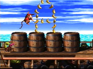 Donkey Kong Country 2 SNES Ingame Screenshot
