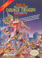Double Dragon II NES Box