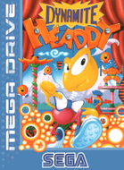 Dynamite Headdy Mega Drive cover Screenshot