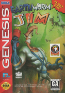 Earthworm Jim Genesis cover