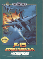 F-15 Strike Eagle II Genesis Cover Screenshot
