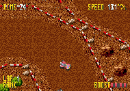 Fun Car Rally Mega Drive ingame Screenshot