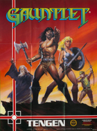 Gauntlet NES Poster