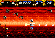 Gleylancer Mega Drive ingame Screenshot