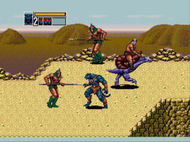 Golden Axe III Mega Drive ingame Screenshot