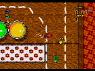 Micro Machines 2 Mega Drive ingame Screenshot