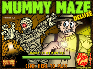 Mummy Maze Title Screen